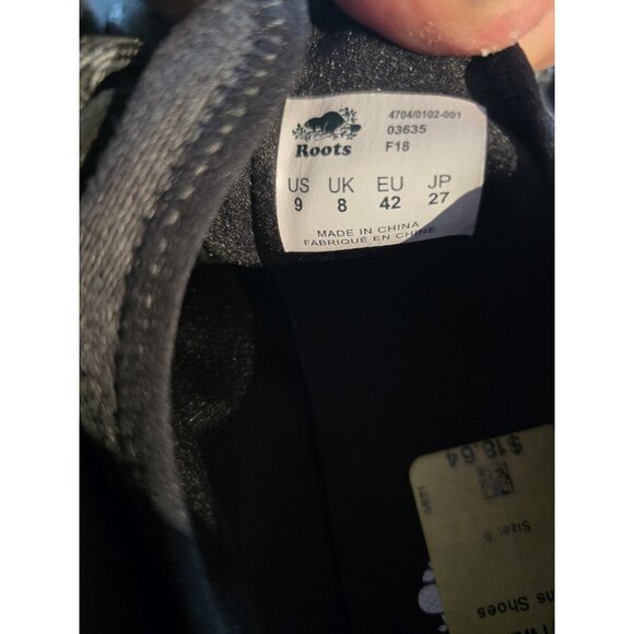 Men’s Size 9 Roots Canada shoes Canvas/Textile Comfort Sneakers - Picture 8 of 8